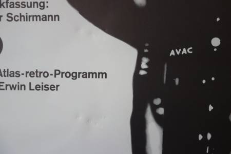 Der letzte Mann originales deutsches Filmplakat (R60s)